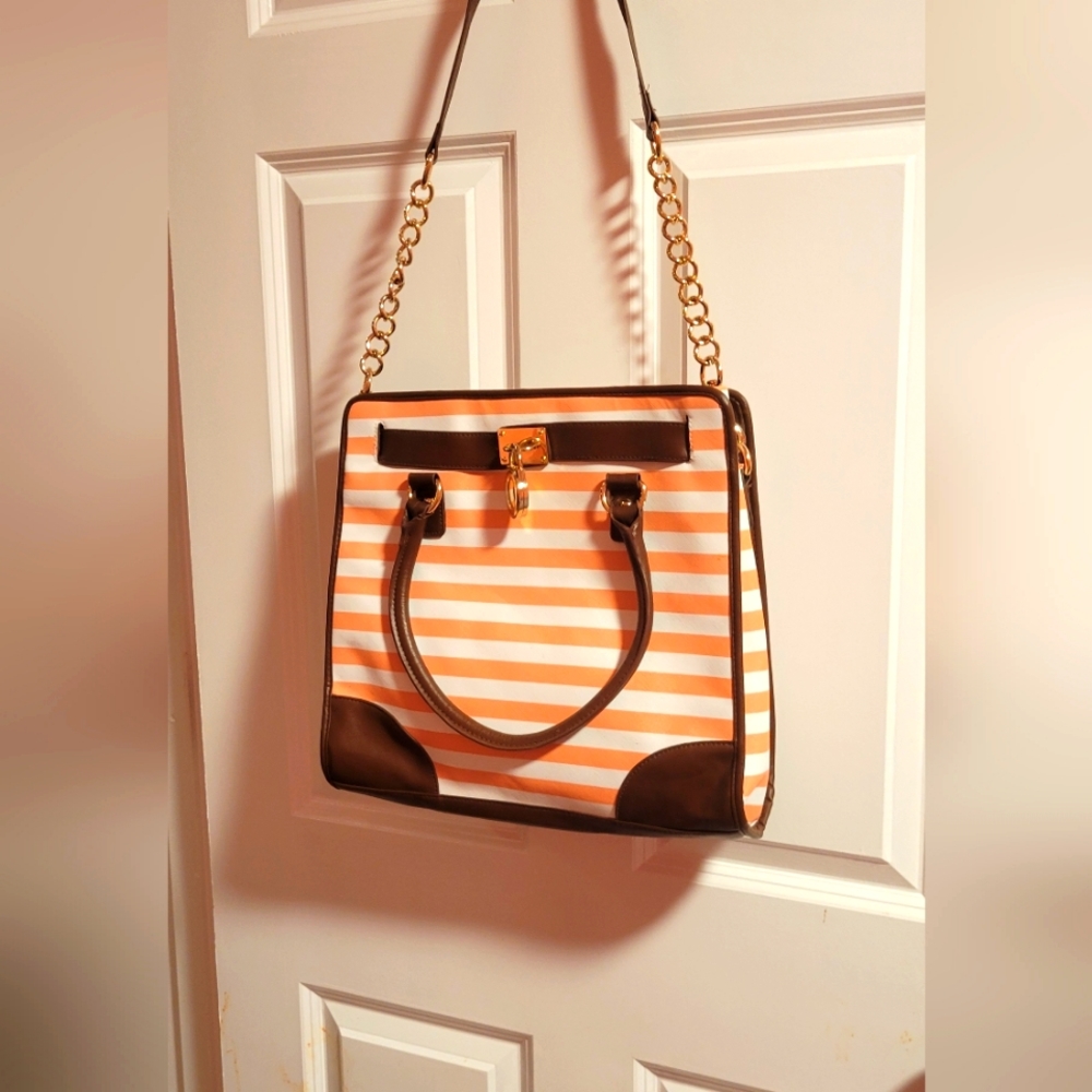 NWOT Cato Striped Handbag